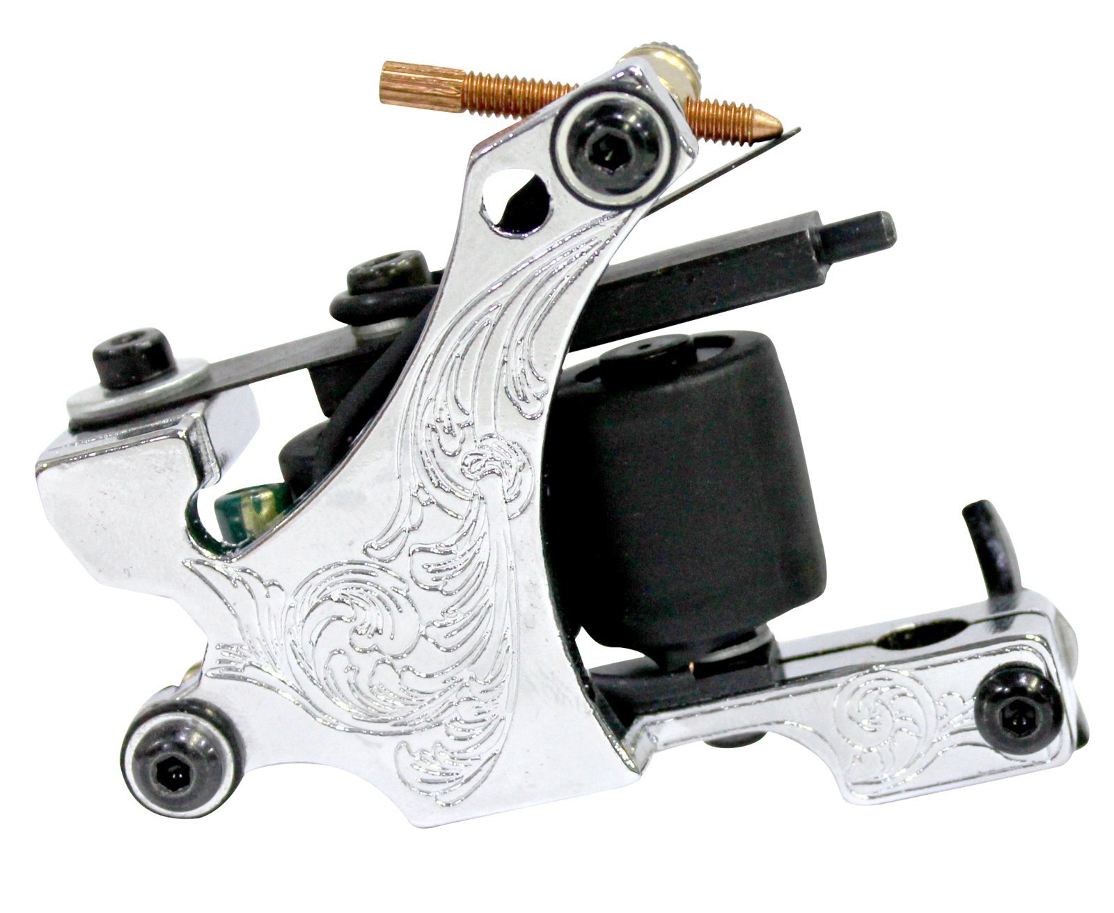 Mumbai Tattoo Shader Coil Machine (Silver)-picture-36