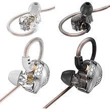 H89 Ear Monitor Headphones 2 Pack IEM Earphones Wired Earphones with Mic for Gaming Music Powerful Bass Crystal Clear Sound Earbuds for Computer School PC Student Earphones 3.5 Plug |  IEM  3.5