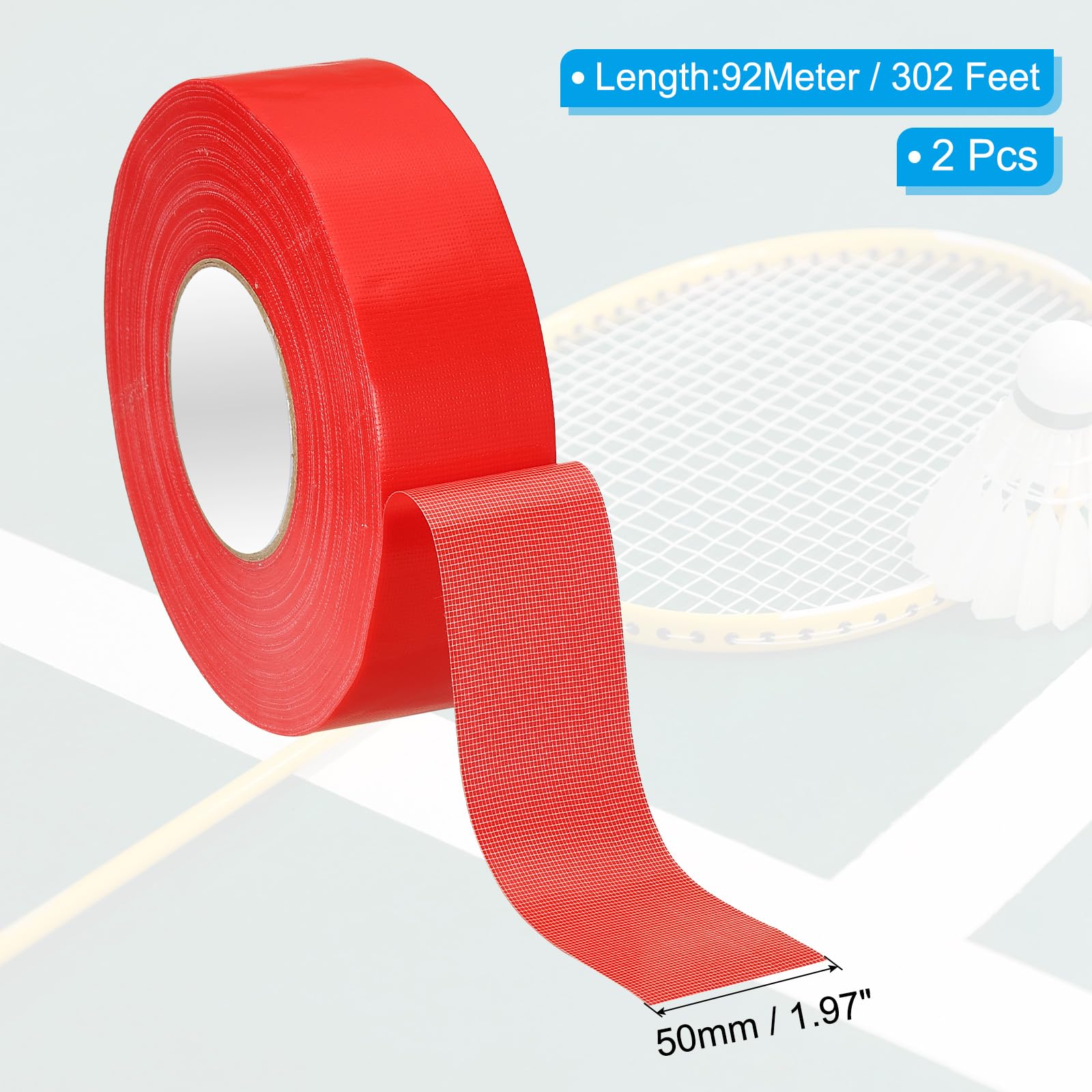 PATIKIL Pickleball Court Tape 2 in x 302ft - Image 2