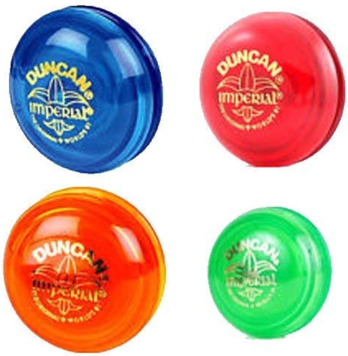 Duncan The Original Genuine Imperial Yo-Yo (4 Pack) Colors Vary