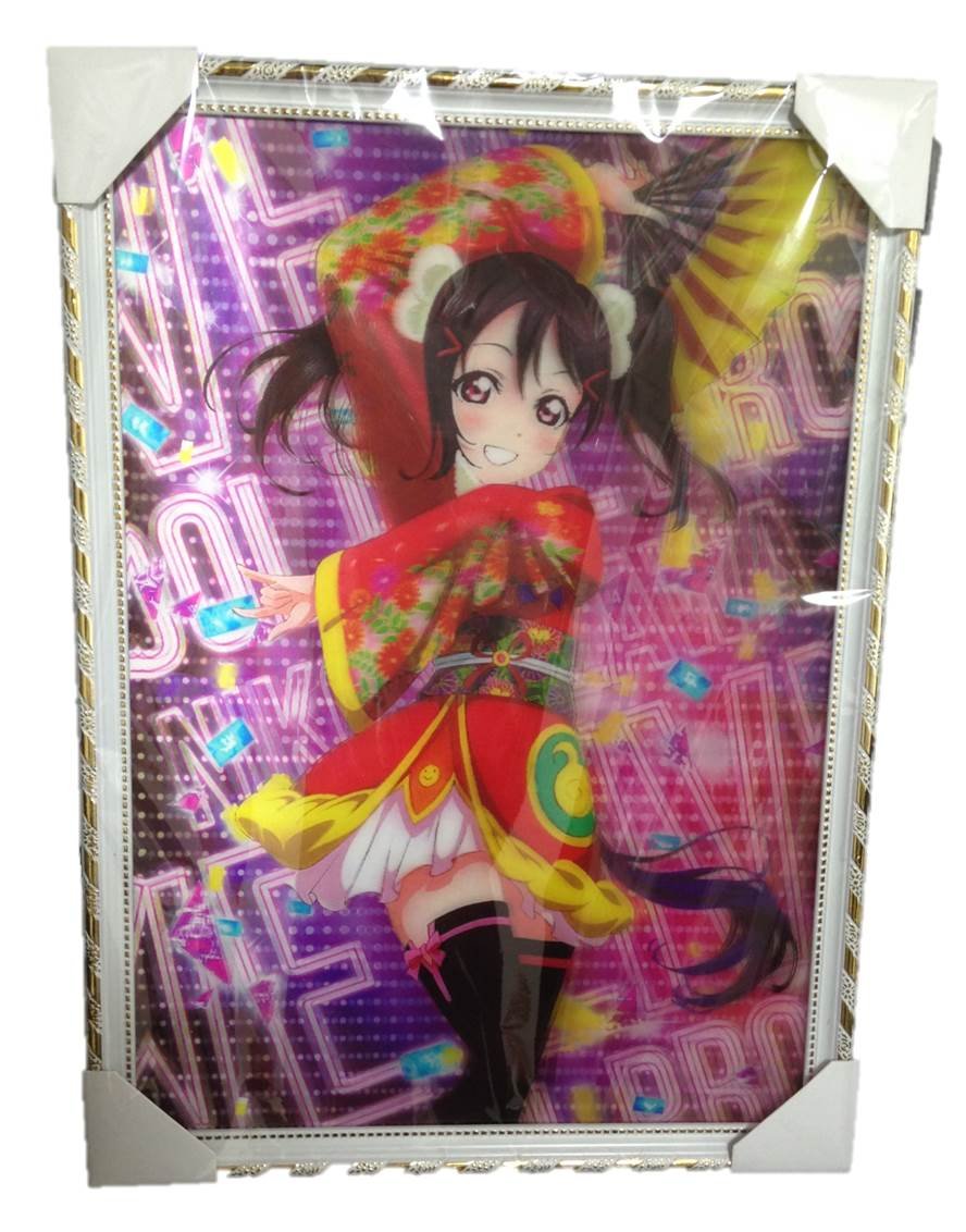 ラブライブ!3Dポスター（額縁付） Amazon.co.jp: ラブライブ 3D立体ポスター 劇場版 42x30cm 【額縁付き