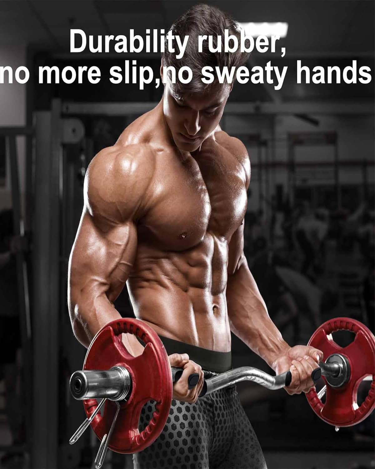 INOCEAN 1 Pair Gym Hand Grip, Hand Grip For Gym, Black Silicone Hand Gripper For Men And Women, Ergonomic Design For Strength Training, Fitness, And Daily Use, Suitable For Home, Office - Image 3 thumbnail