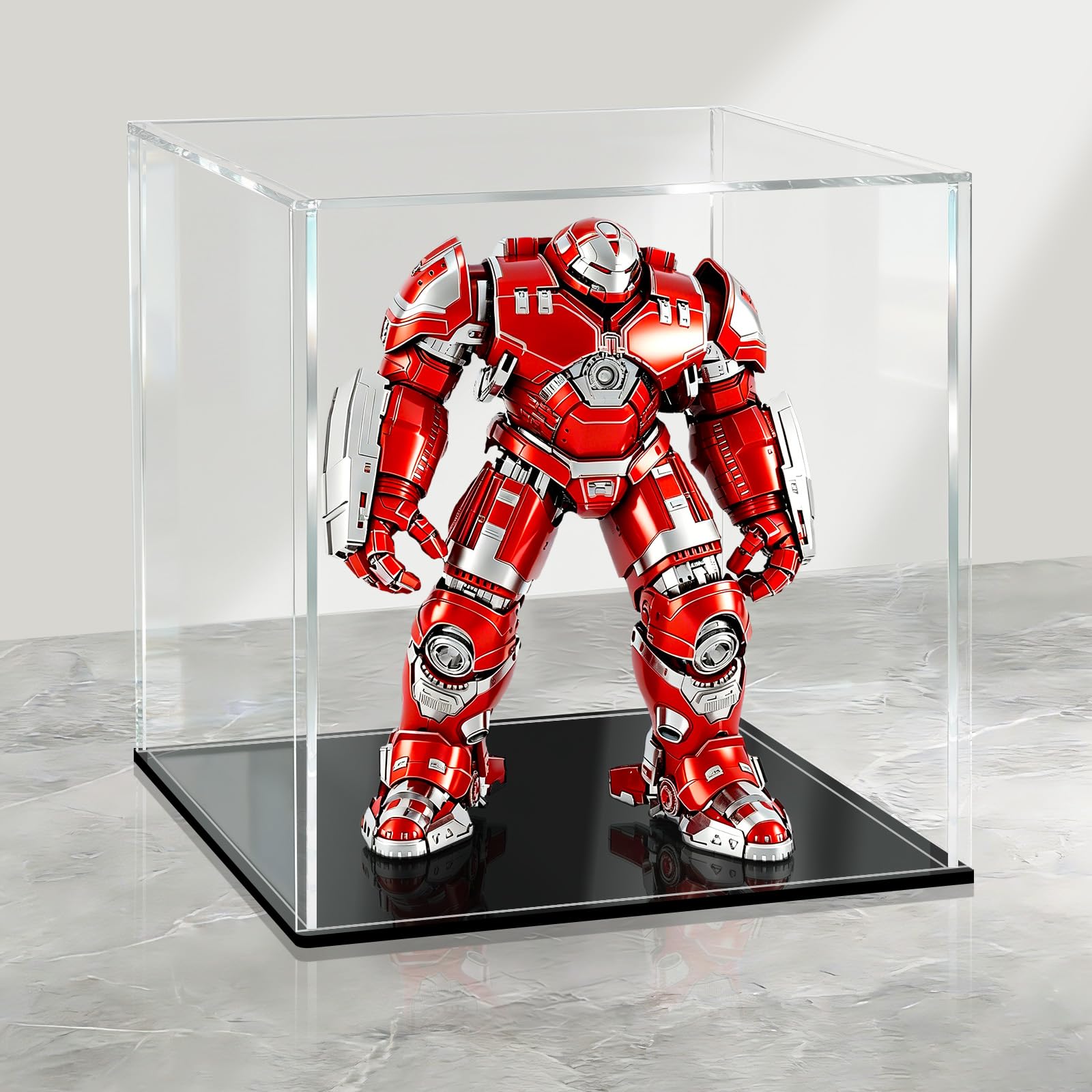 アクリルケース　台座色:黒 Amazon.co.jp: OTAKU フィギュアケース アクリルケース ディスプレイ