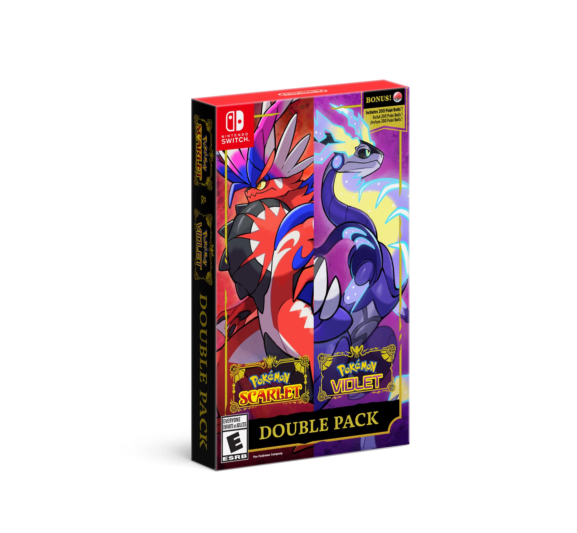 Pokémon Scarlet & Pokémon Violet Double Pack - Nintendo Switch - Nintendo Switch Pokémon Scarlet & Pokémon Violet Double Pack