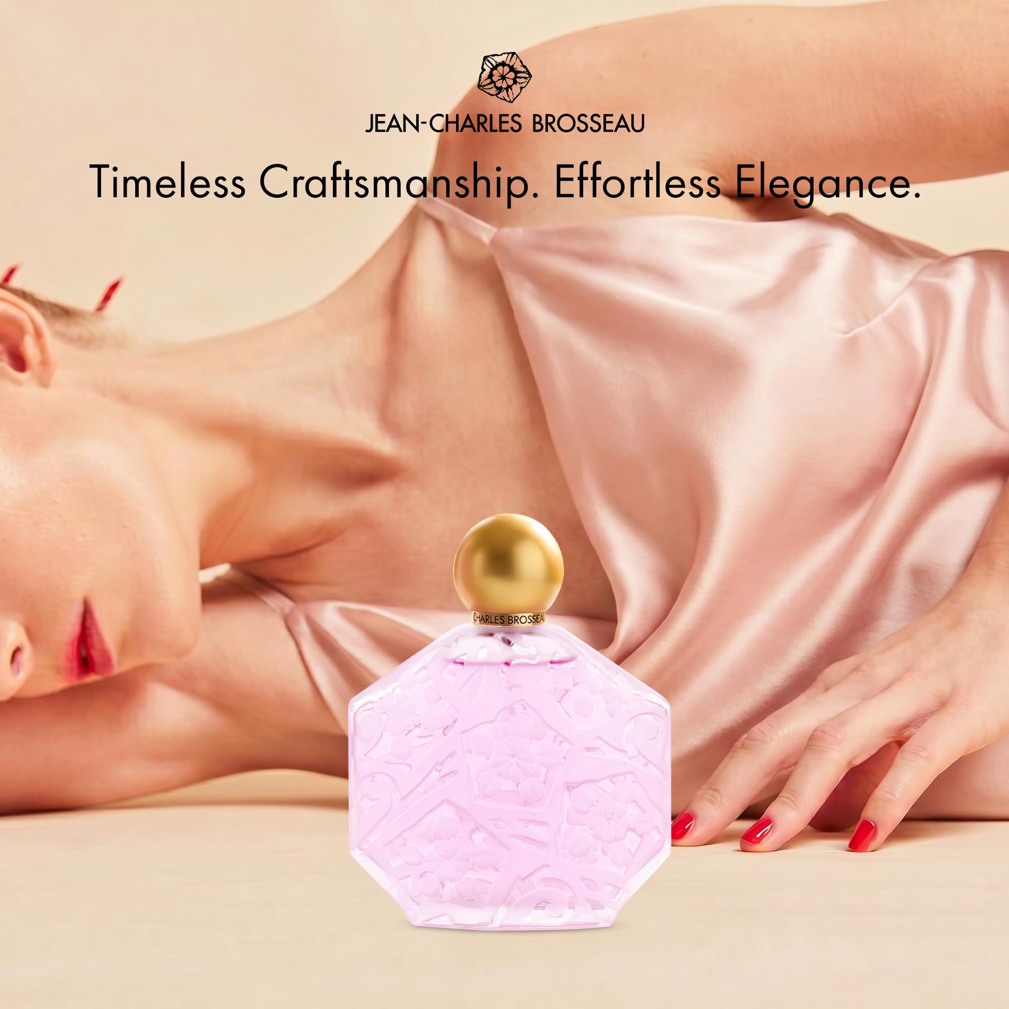 J CHARLES BROSSEAU Fleurs Rose woda toaletowa w sprayu, 100 ml, 1 opakowanie (1 x 100 ml)