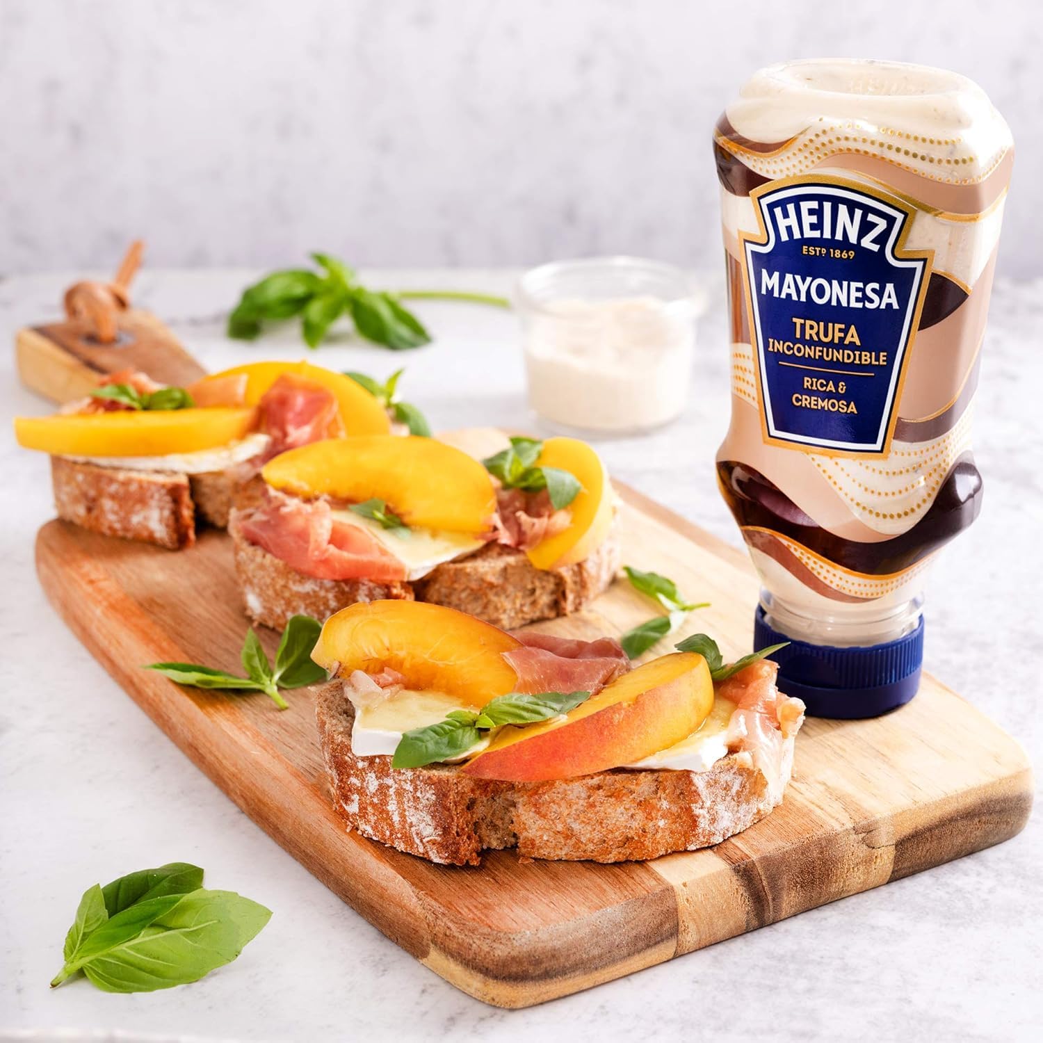 Italian Gourmet Mayonnaise à la Truffe Lot 3x220g (660g) Sauce Crémeuse Gourmande pour Burgers Frites Sandwich Wrap Dip Apéritif Cuisine – + Italian Gourmet Polpa 400g