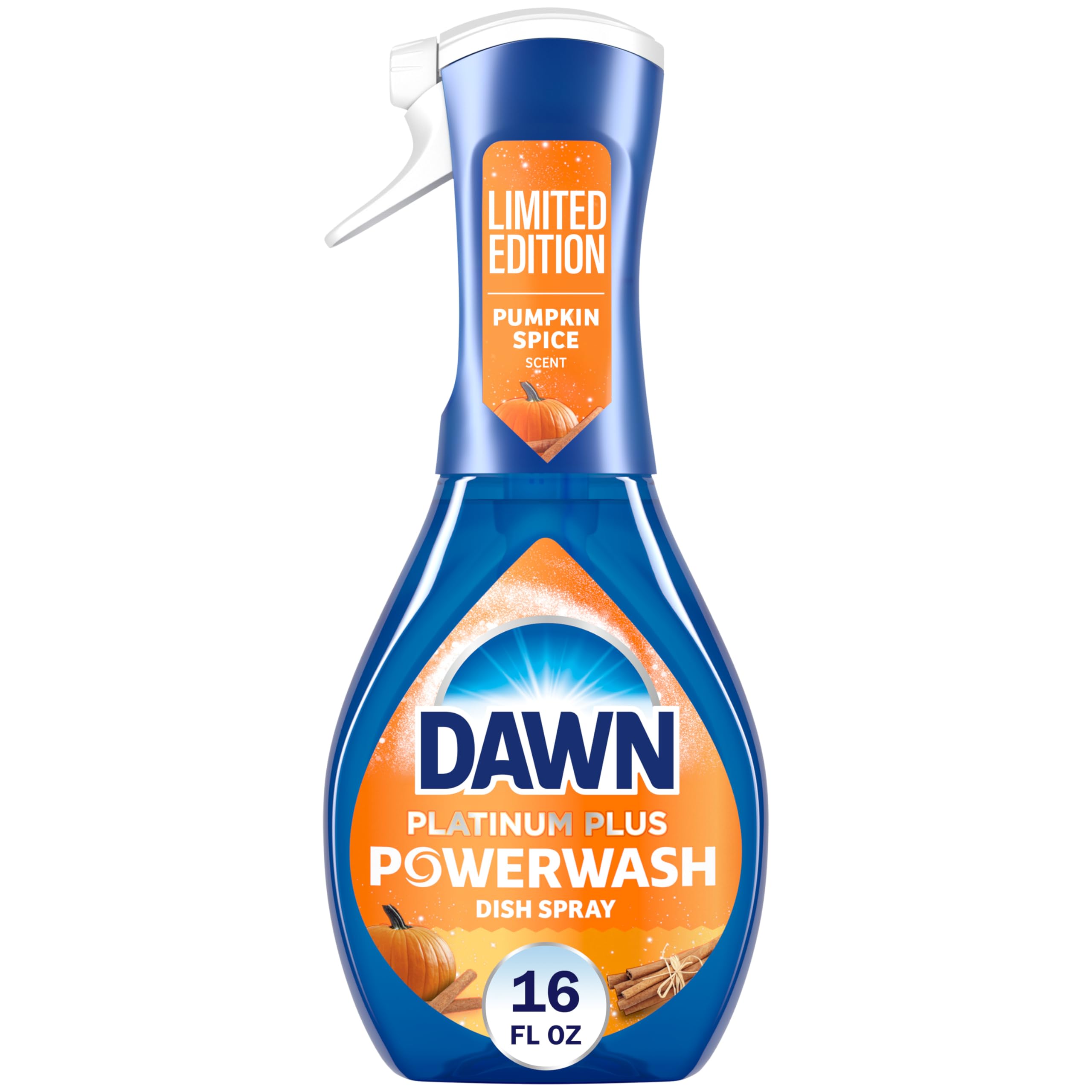 Dawn Powerwash Spray, Dish Soap, Dishwashing Liquid, Pumpkin Spice, 1 Starter Kit, 16 Fl Oz