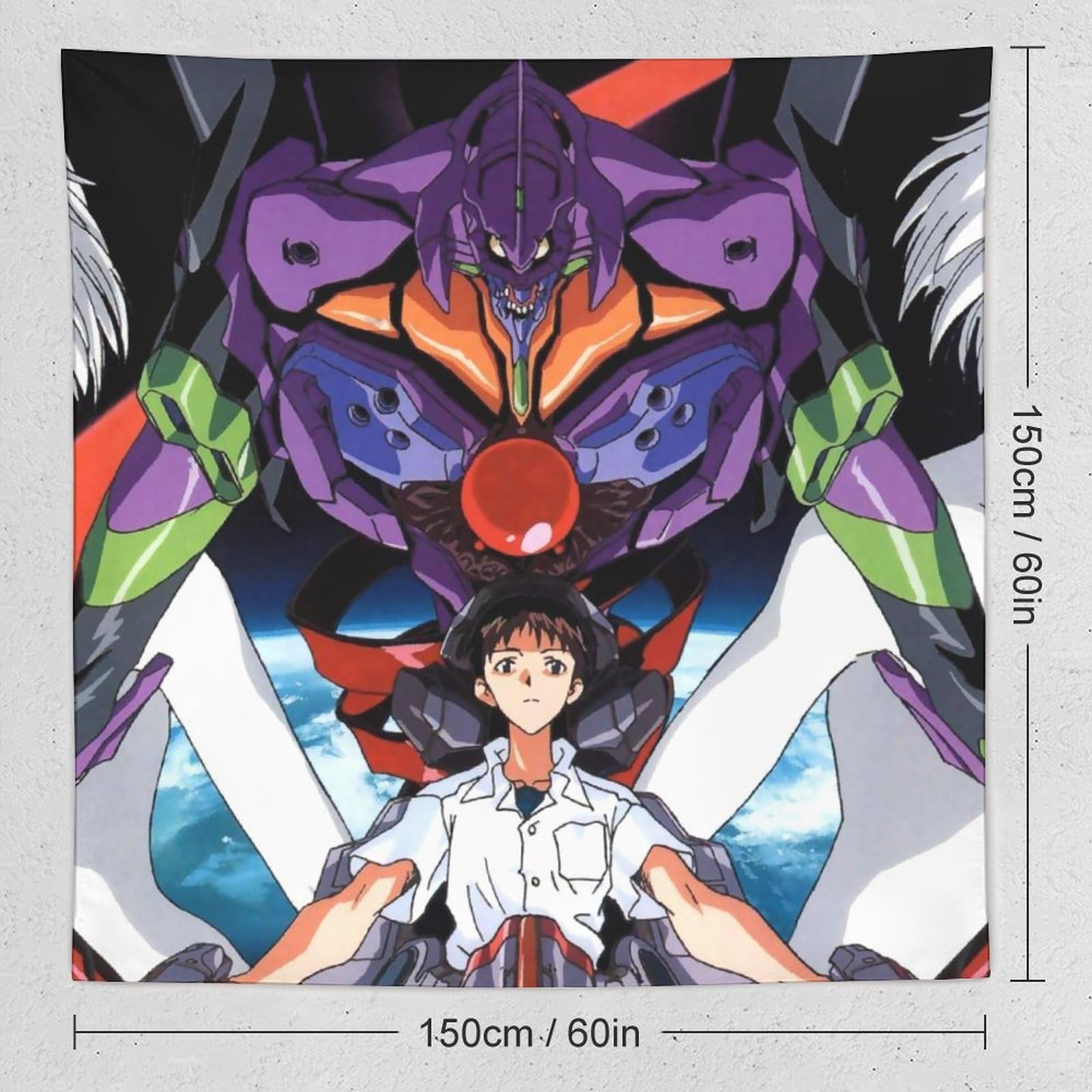 Amazon.co.jp: タペストリー 大判 新世紀エヴァンゲリオン EVA 碇