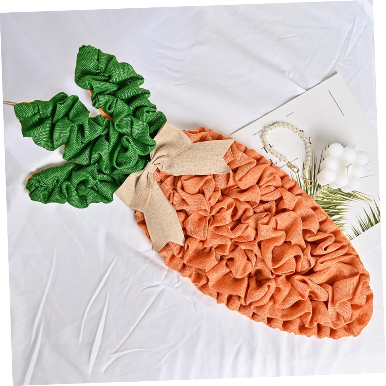 Cabilock ghirlanda pasquale di benvenuto arredamento per la casa ghirlande di porte cameretta culla cam ghirlande per la porta d'ingresso ghirlanda di carota carina di pasqua stoffa