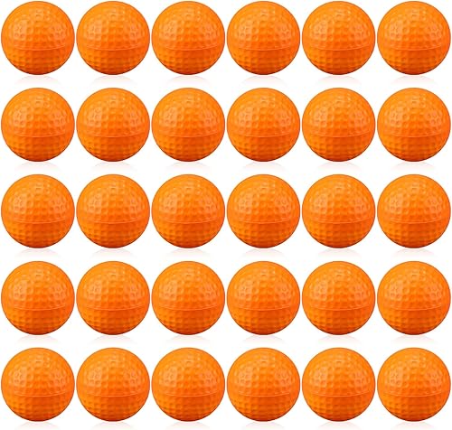 Miniatura 15 de 30 bolas de espuma para práctica de golf, bolas de espuma suave para práctica de golf, sensación realista y entrenamiento deportivo de vuelo