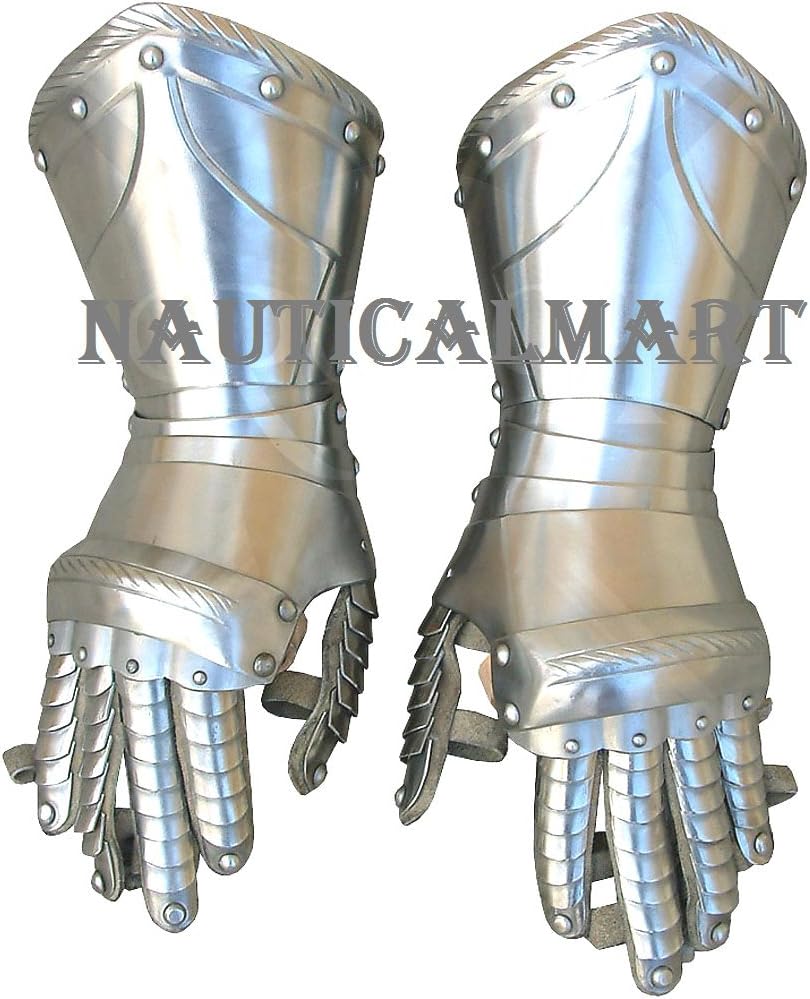 NauticalMart Medieval Knight Steel Armor Gauntlets