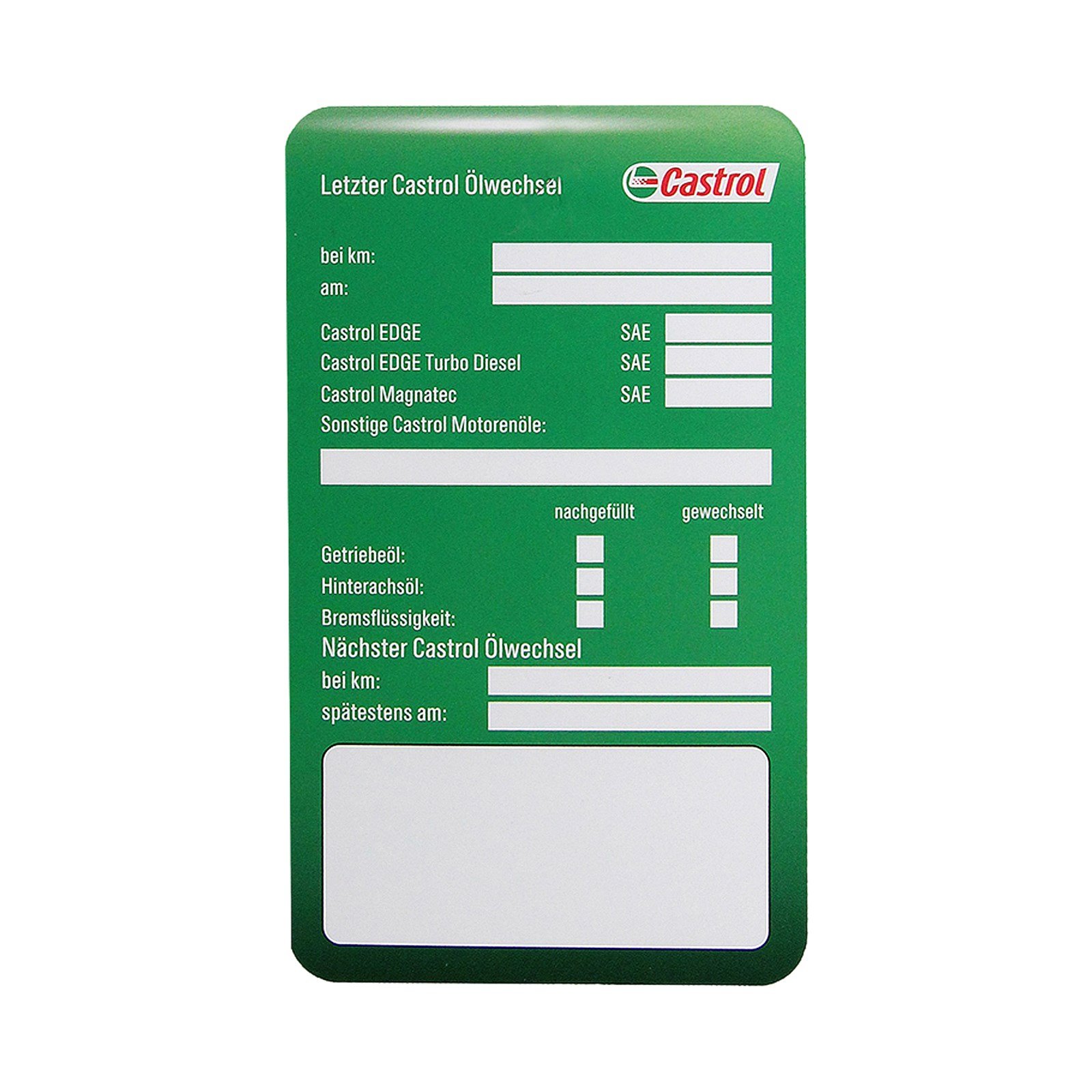 2x 1 L + 5 L = 7 litro Castrol Magnatec 5W-40 C3 olio motore incl. Castrol etichetta cambio olio; specifico: API SN/CF; ACEA C3; MB 229.31; VW 502 00/505 00; BMW Longlife-04; Renault RN0700/0710; dexo