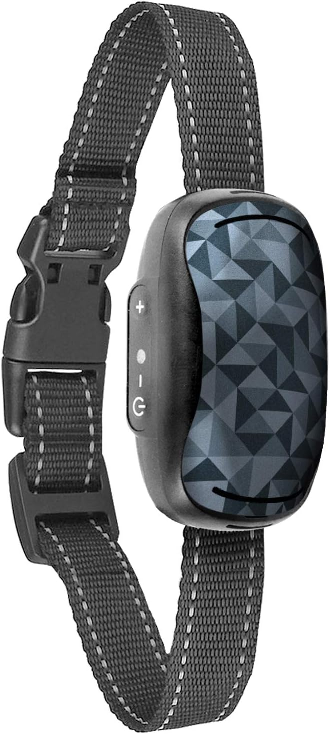 GoodBoy Small Rechargeable Dog Bark Collar for Tiny to Medium Dogs Weatherproof and Vibrating Anti Bark Training Device That is Smallest & Most Safe On Amazon - No Shock No Spiky Prongs! (6+ lbs)