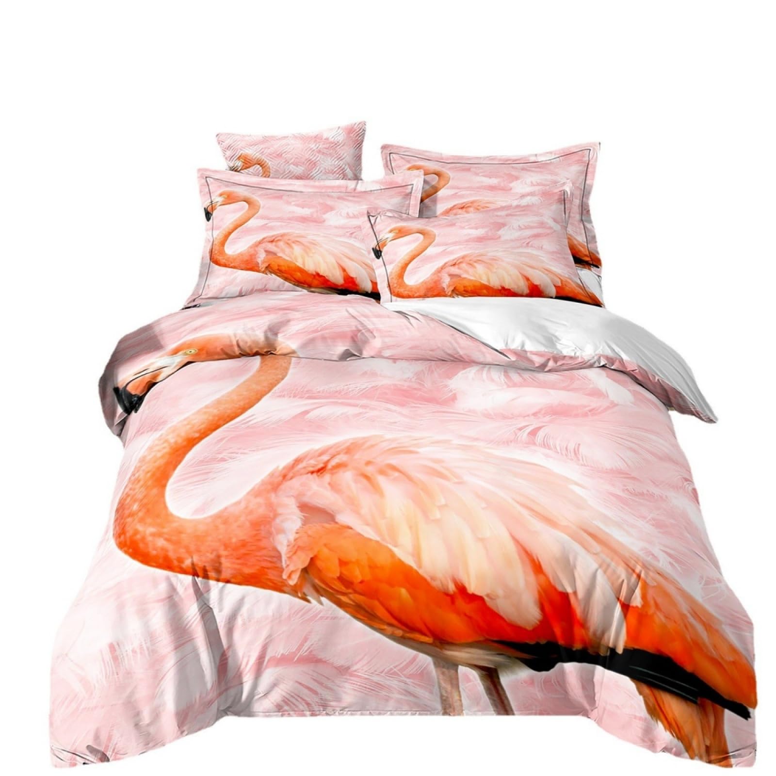 Super King Size Duvet Cover Sets Light Pink Orange Super King Bedding