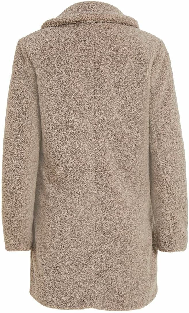 Vila Women's Viliosi Teddy Coat/Su 