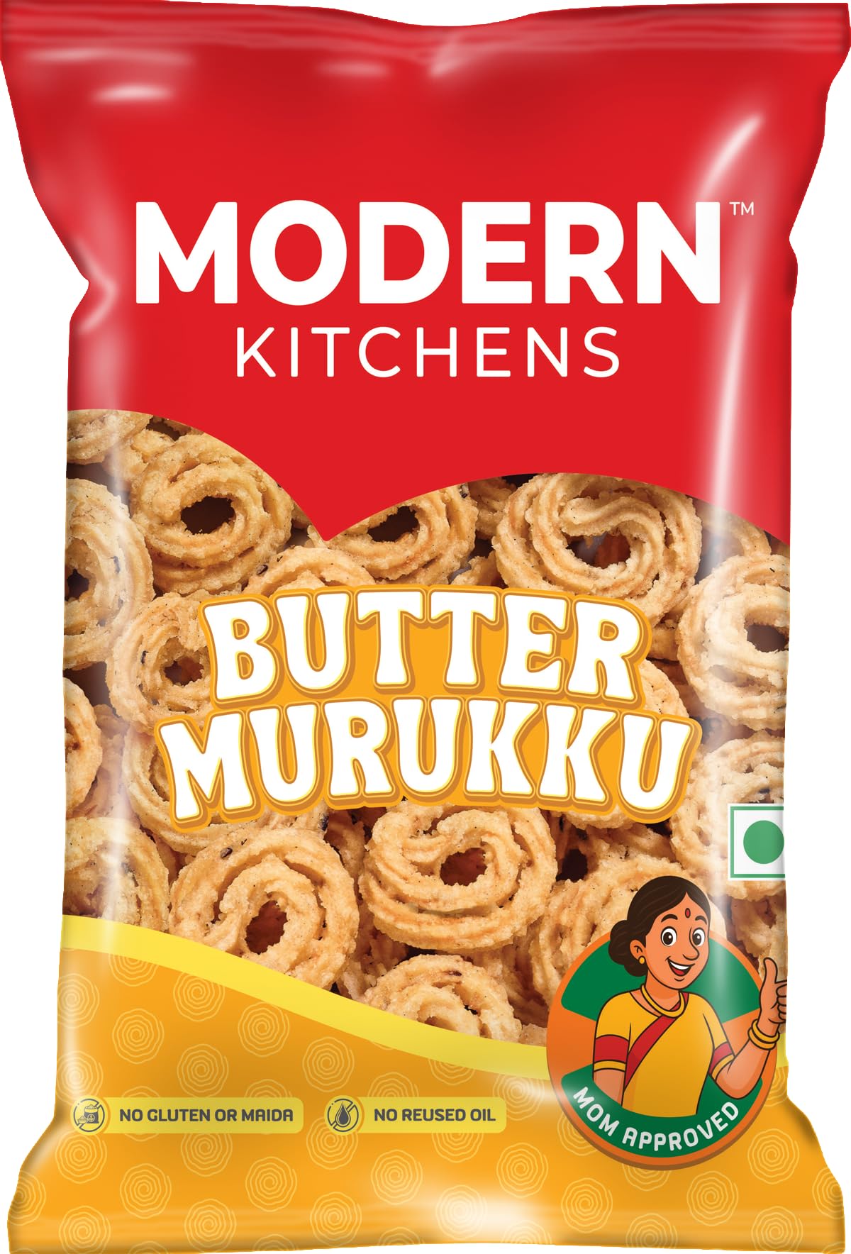 Modern Kitchen Butter Murukku | No Maida, Gluten-Free, No Artificial Preservatives | Crispy & Healthy South Indian Snack - 150 Grams-image-17