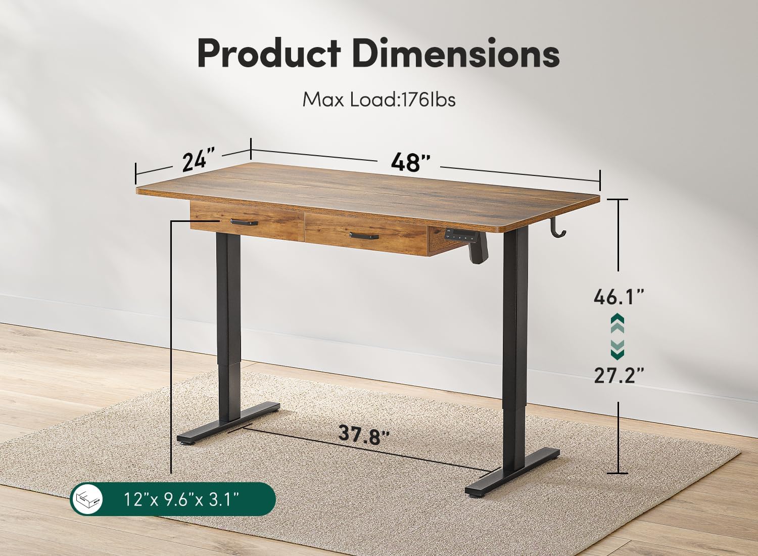 Elevate Your Workspace: FEZIBO Adjustable Standing Desk Review