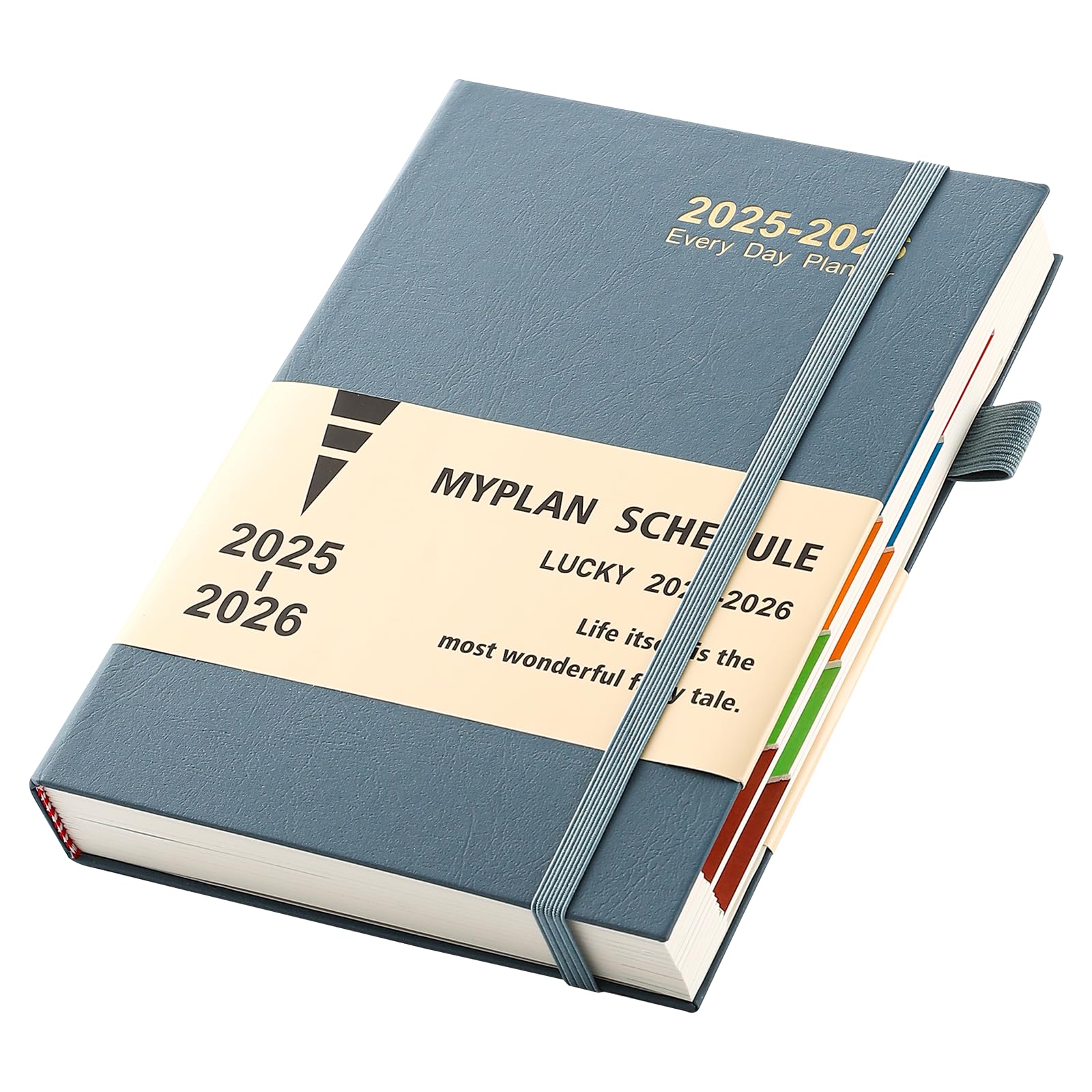 Agenda 2025 Giornaliera A5 - Planner Con Copertina Rigida, Pagina Al Giorno E Segnalibri - Foto 4