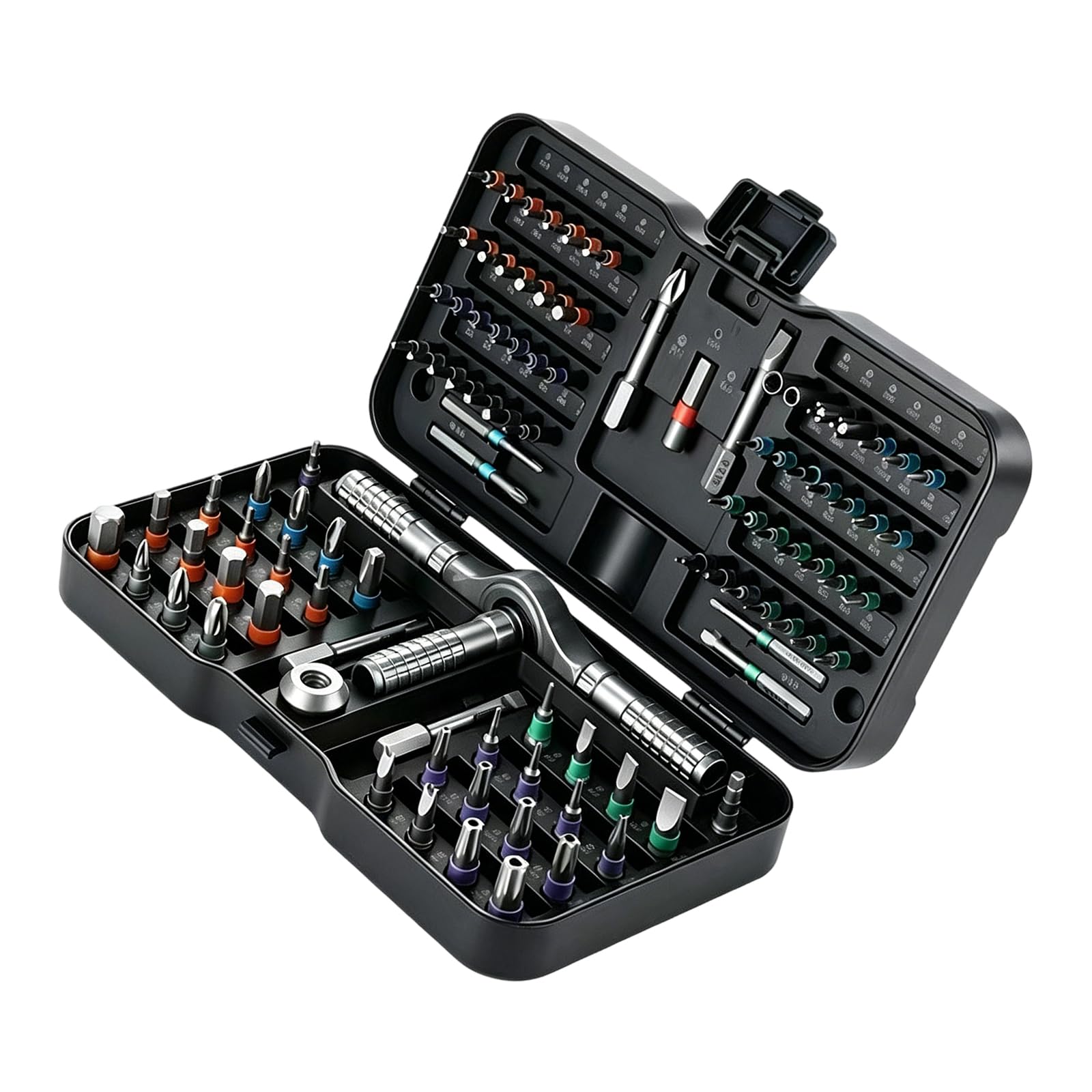 Kaeltsyn Completed 105 In 1 Ratcheting Screwdriver Perfect For Electronics Assembly And Furniture Electronics Repair Multiple Bit Ratcheting Screwdriver
