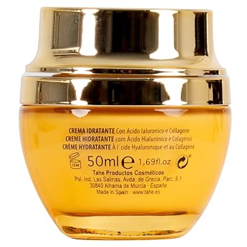 Tahe Intense Moisturizing Face Cream with Collagen and Hyaluronic Acid, 50 ml.