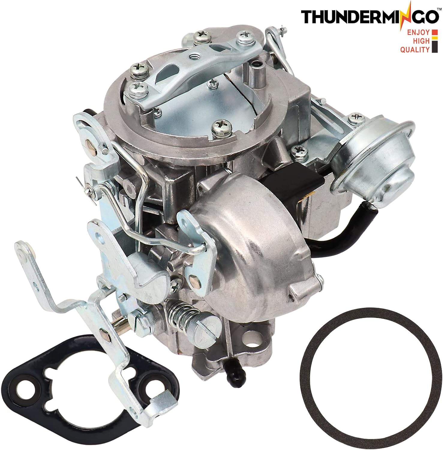 New 1 Barrel Carburetor fits for Chevrolet Chevy GMC L6 V6 6CYL 292 Engines 4.1L 250/4.8L 292 Carb for Chevy C10 OEM# 7043014 7043017 7047314(Automatic Choke)