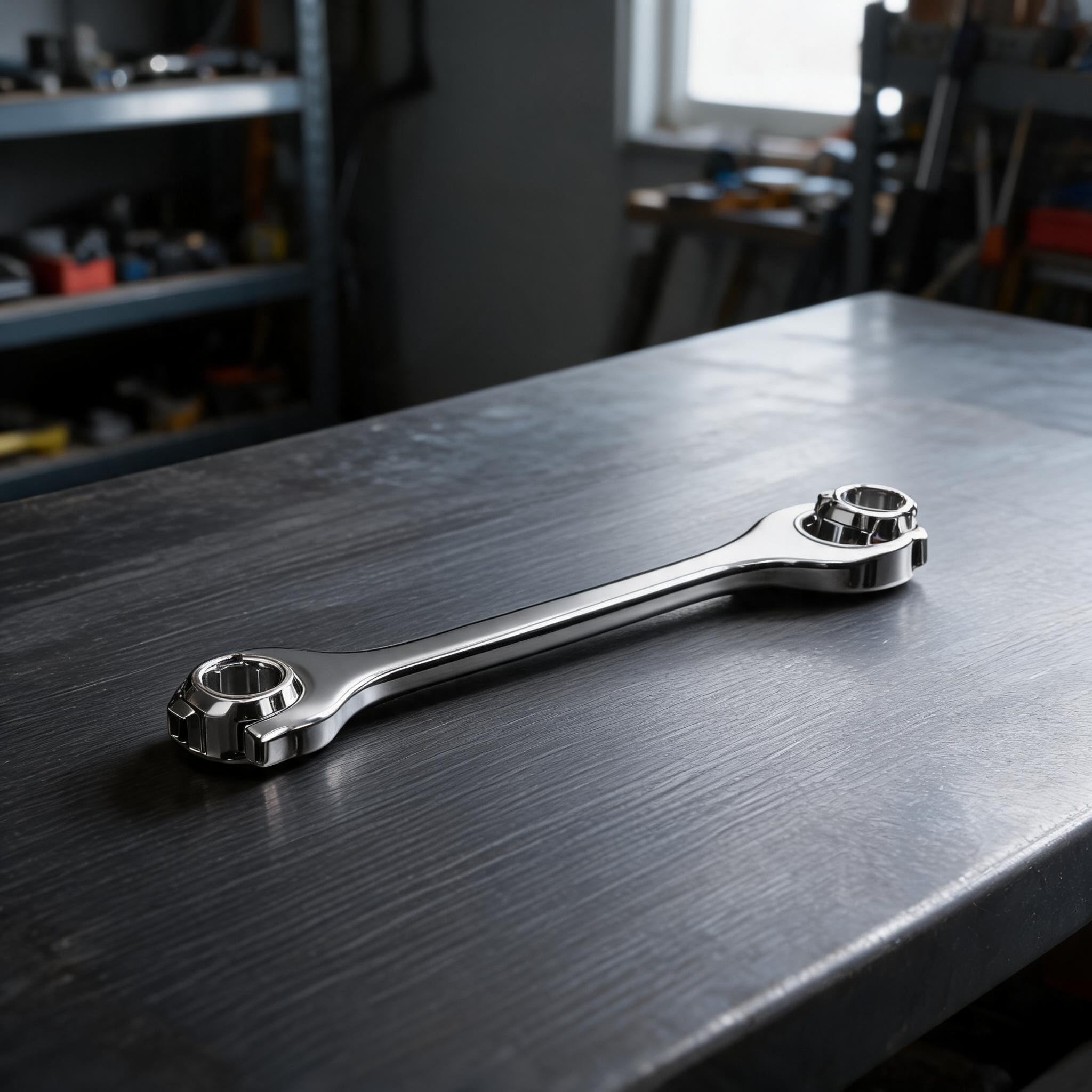Llave de Trinquete Flexible Ajustable 8-21mm para acero Llave(8-19mm)