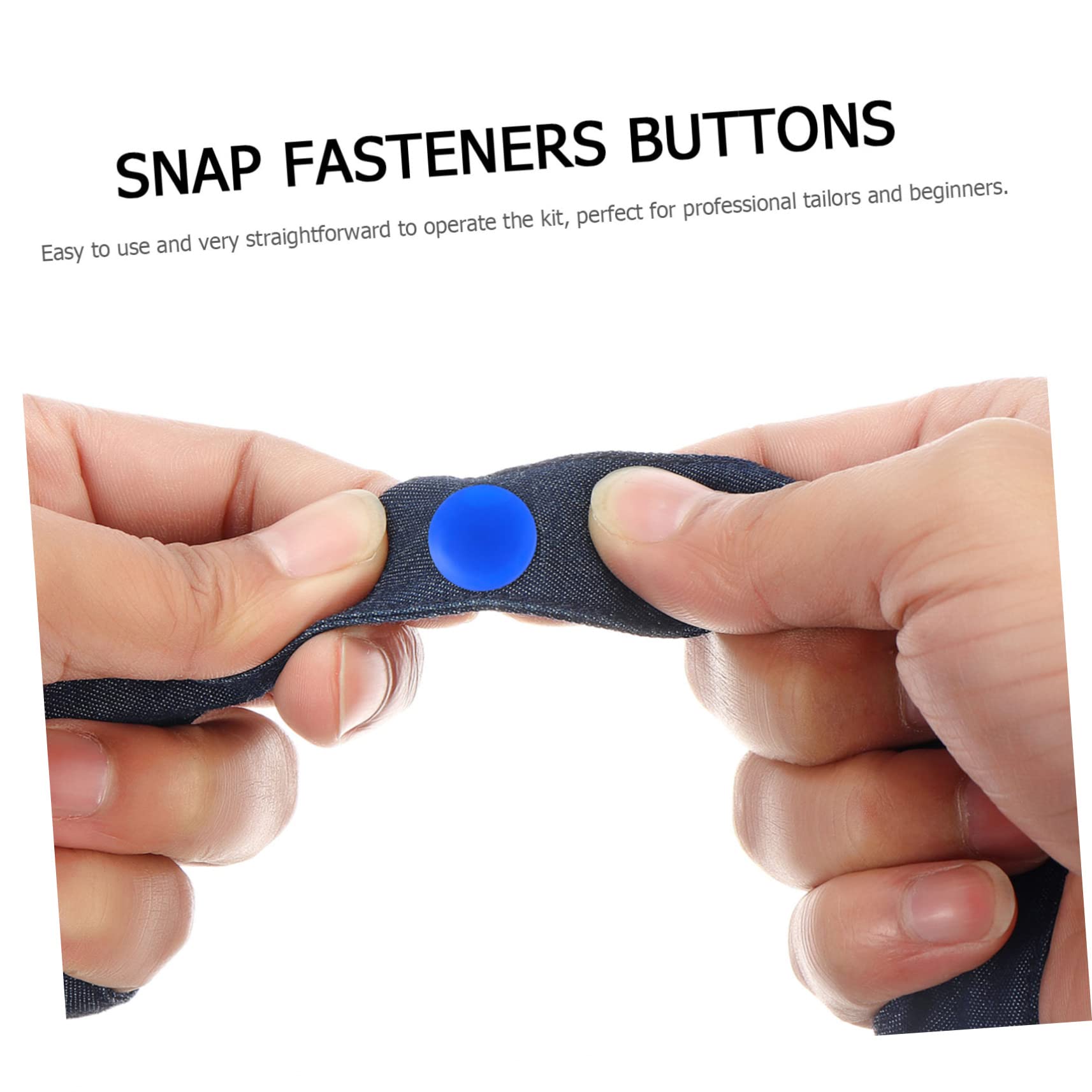 NUOBESTY Set Completo da 360 Bottoni Automatici in Plastica Colorati a Cinque Punte, Chiusure a Scatto per Cucito e Artigianato, per Camicie, Jeans, Giacche e Borse, Kit Professionale