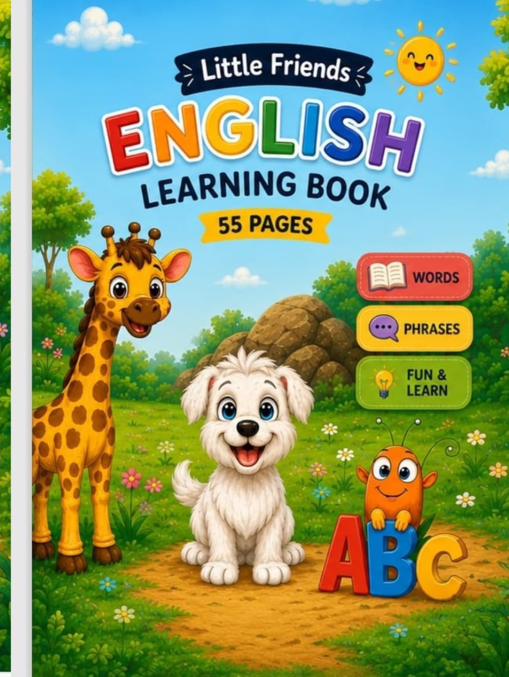 Little Friends English Book: Fun English Learning for Kids