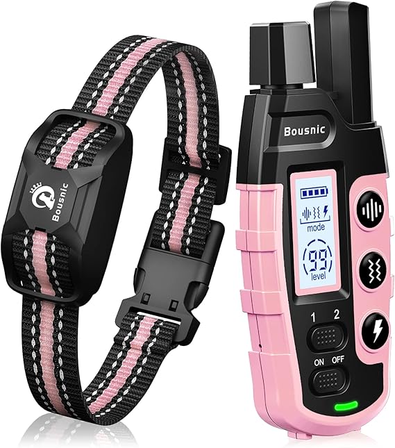 Bousnic Dog Shock Collar 3300Ft Dog Training Collar with Remote for 5