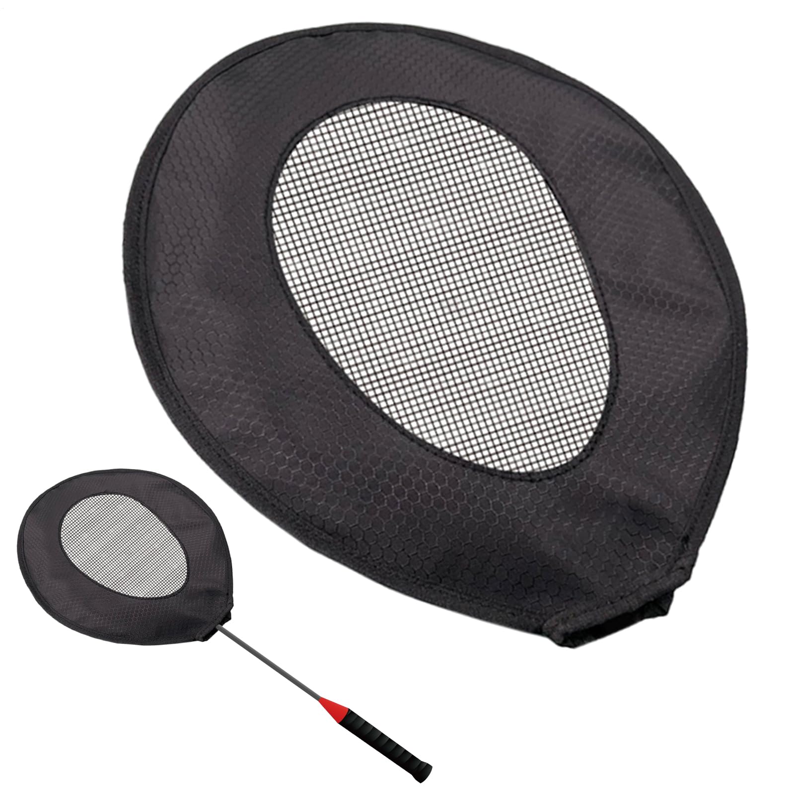 Badminton Racquet Resistance Cover,Adjustable Sleeve | Badminton Racket Head Cover,for Adults Beginners Practice Backyard Sport Training Beach
