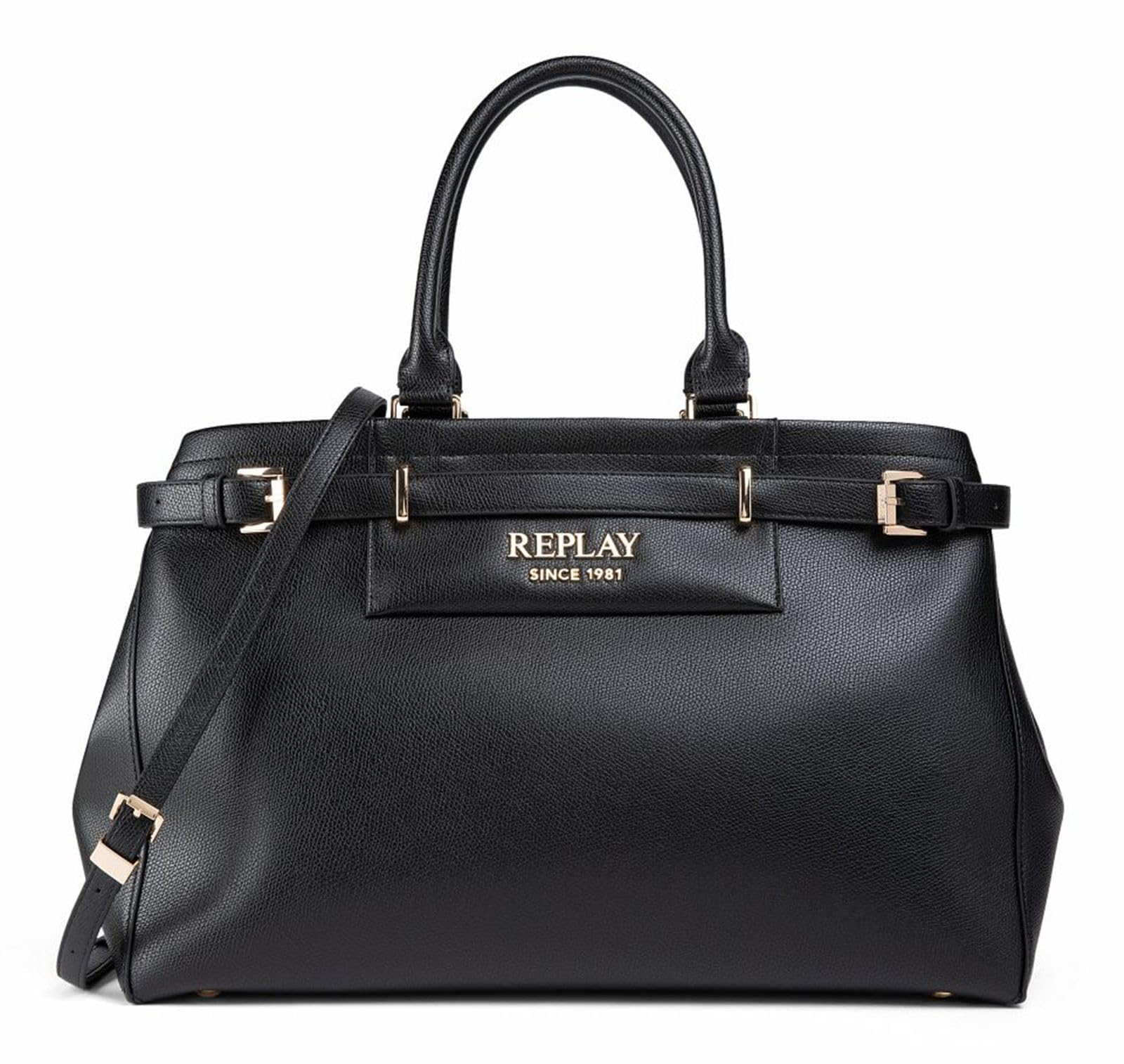 Replay Women Fw3824 Bag, 0098 Black, Einheitsgröße