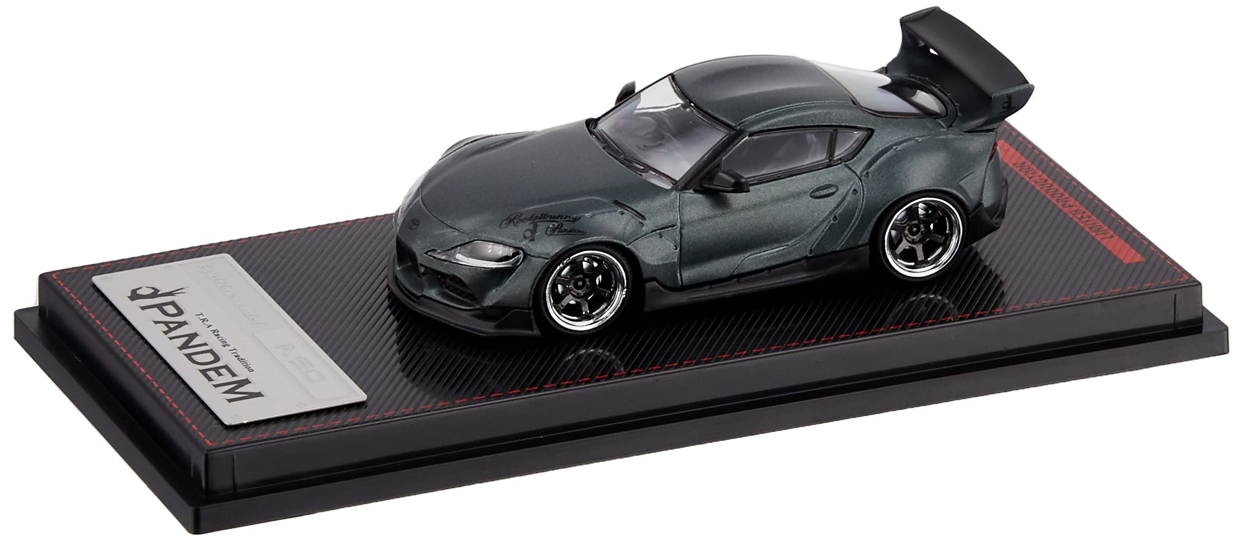 ignition model IG2334 1/64 Pandem Supra (A90), Matte Blue Gray