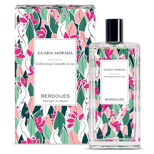 BERDOUES Grands Crus Guaria Morada Eau de Parfum  Aroma floral dulce de larga duración fabricado en Francia  Fragancia en aerosol para mujer