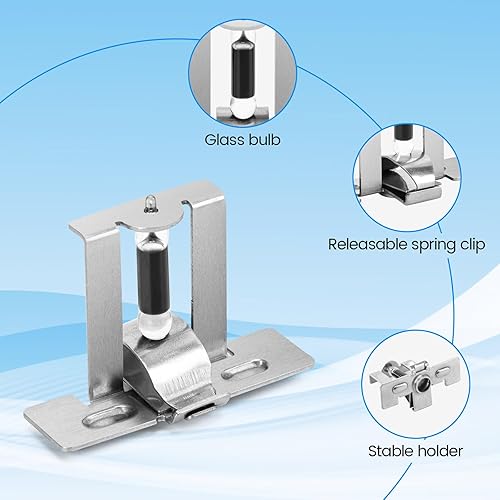 Miniatura 4 de Kit de reemplazo de dispositivo de apagado de combustión para calentador de agua FVIR, compatible con Rheem, Ruud, Richmond, GE y casi cualquier
