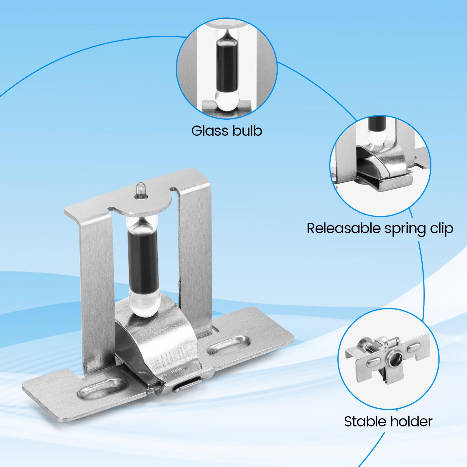 Glass Vial Rheem Trd Replacement Combustion Shutoff Device