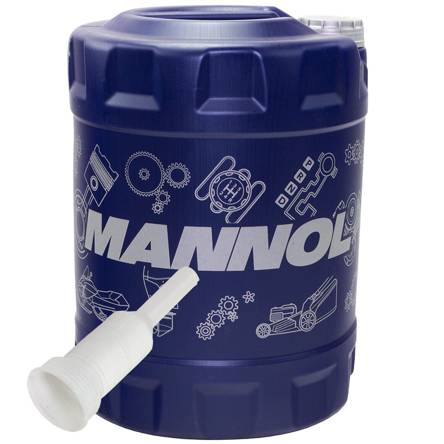 Motoröl Motor Öl MANNOL 4- Takt Powerbike 15W-50 API SM 10 Liter mit Ausgießer