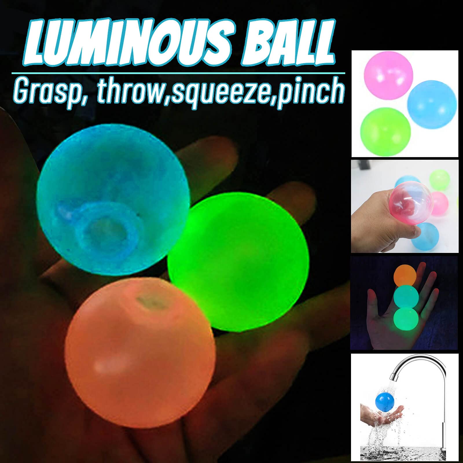 DNA Stress Balls Fidget Toys 6 Pack Sensory Stress Ball nedo Fidget