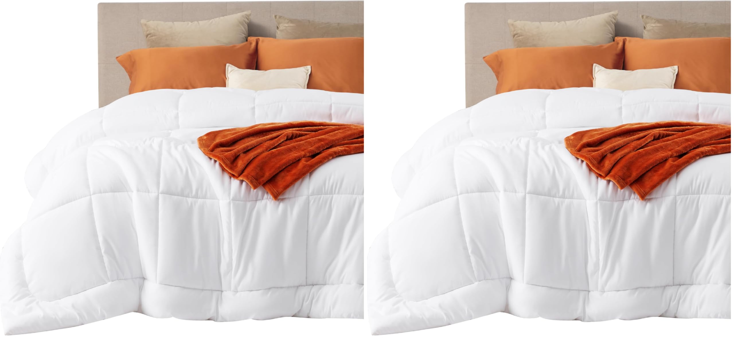 Bedsure Comforter Duvet Insert, Quilted Bedding Blanket, Oeko-TEX