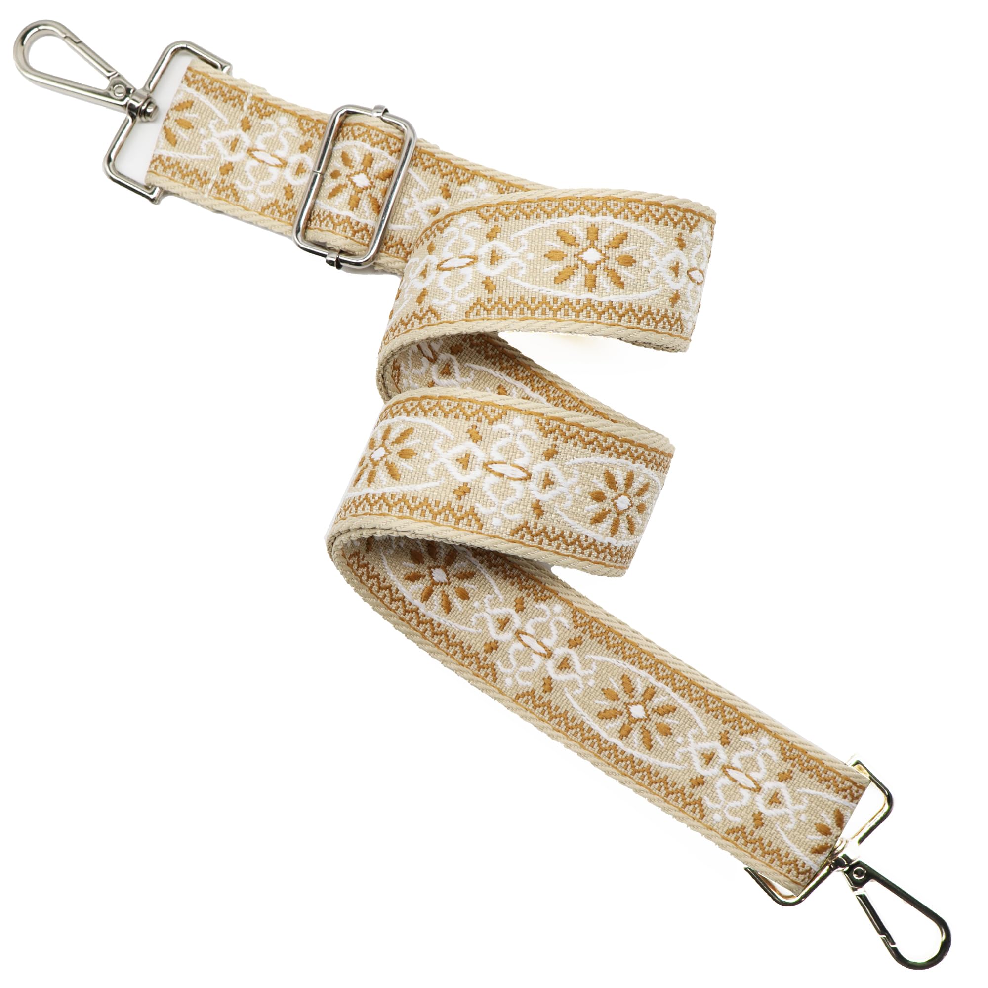LEMEDE Purse Strap Replacement Crossbody Wide Shoulder Strap Adjustable Canvas Straps Handbag Strap Replacement Belts