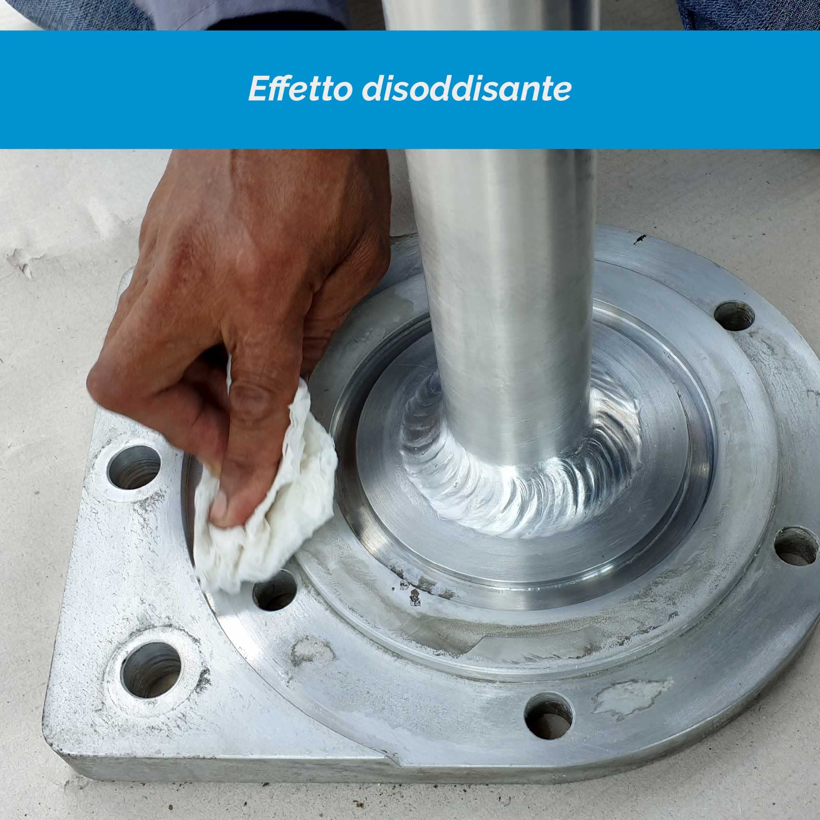 DISOSSIDANTE PER ACCIAIO E ALLUMINIO KAPPA STEEL CONCENTRATO - pz. 1 da 5 L