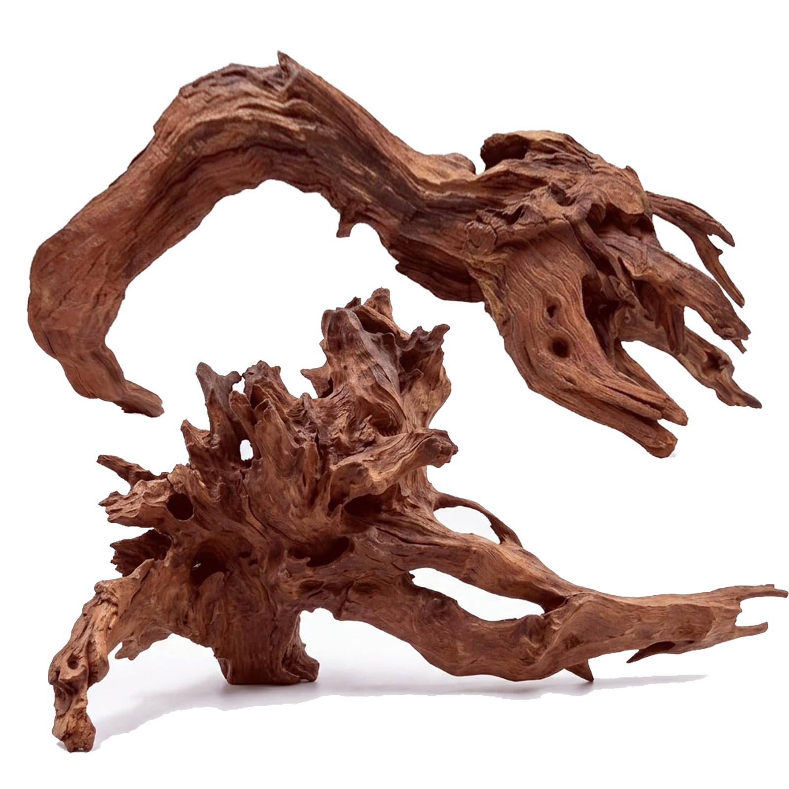Hiwzitar 2-Piece 10-14 Inch Driftwood