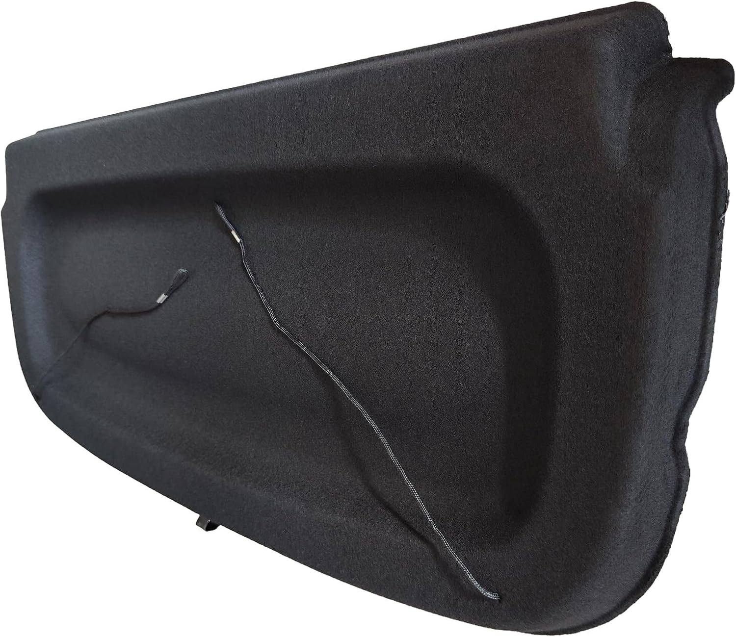 GEPCO Car Boot Cover, Parcel Shelf Compatible with Smart Forfour 453 2014-2021 4 Doors, Cargo Cover Luggage Compartment Cover, Privacy Screen, Black, OEM 794204371R, A4538680039 image 2