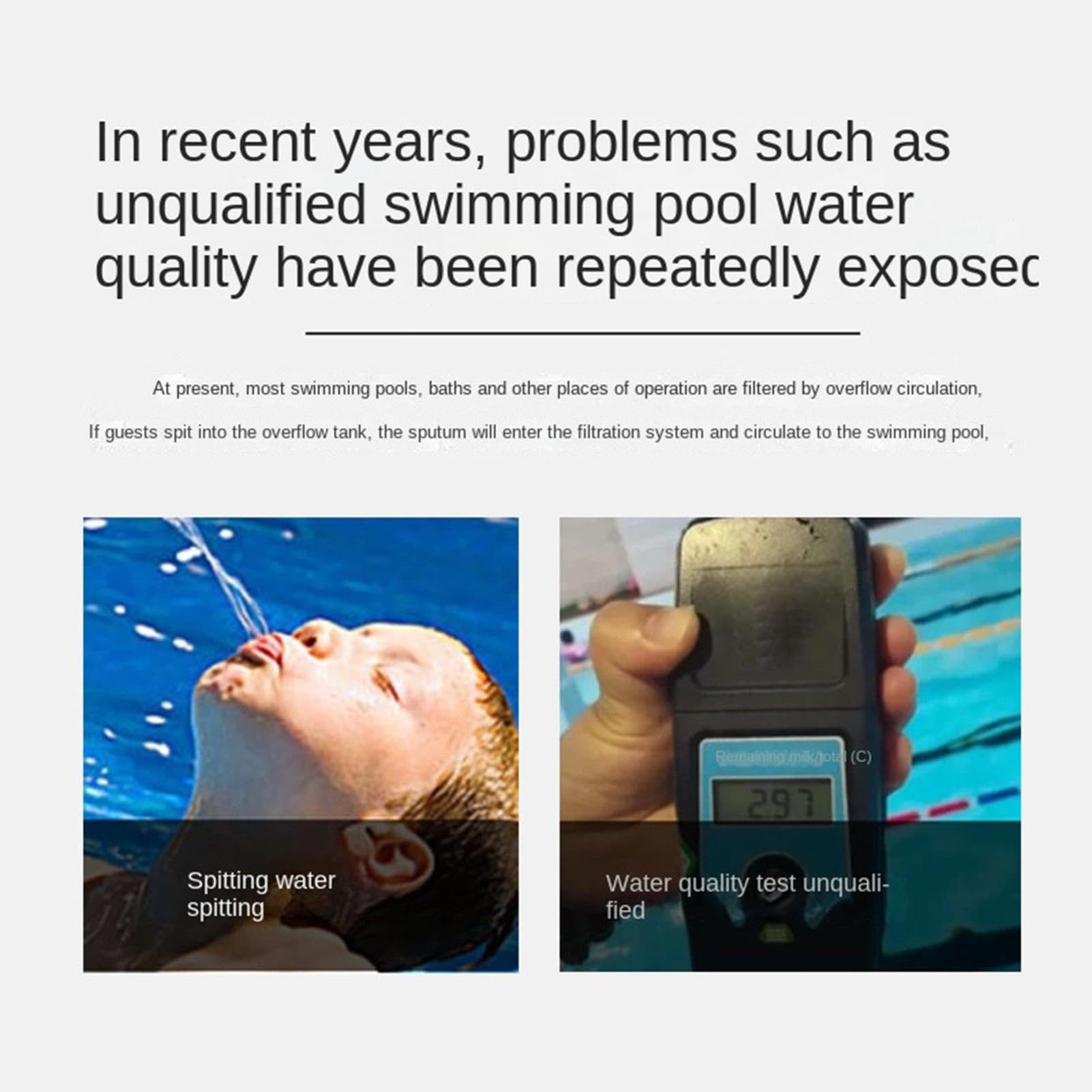 Bacinella emesi Antiscivolo per Bordo della Piscina con Ampia Apertura e | Piscina per hotel, comunità, giardini, parchi acquatici, palestre e aree