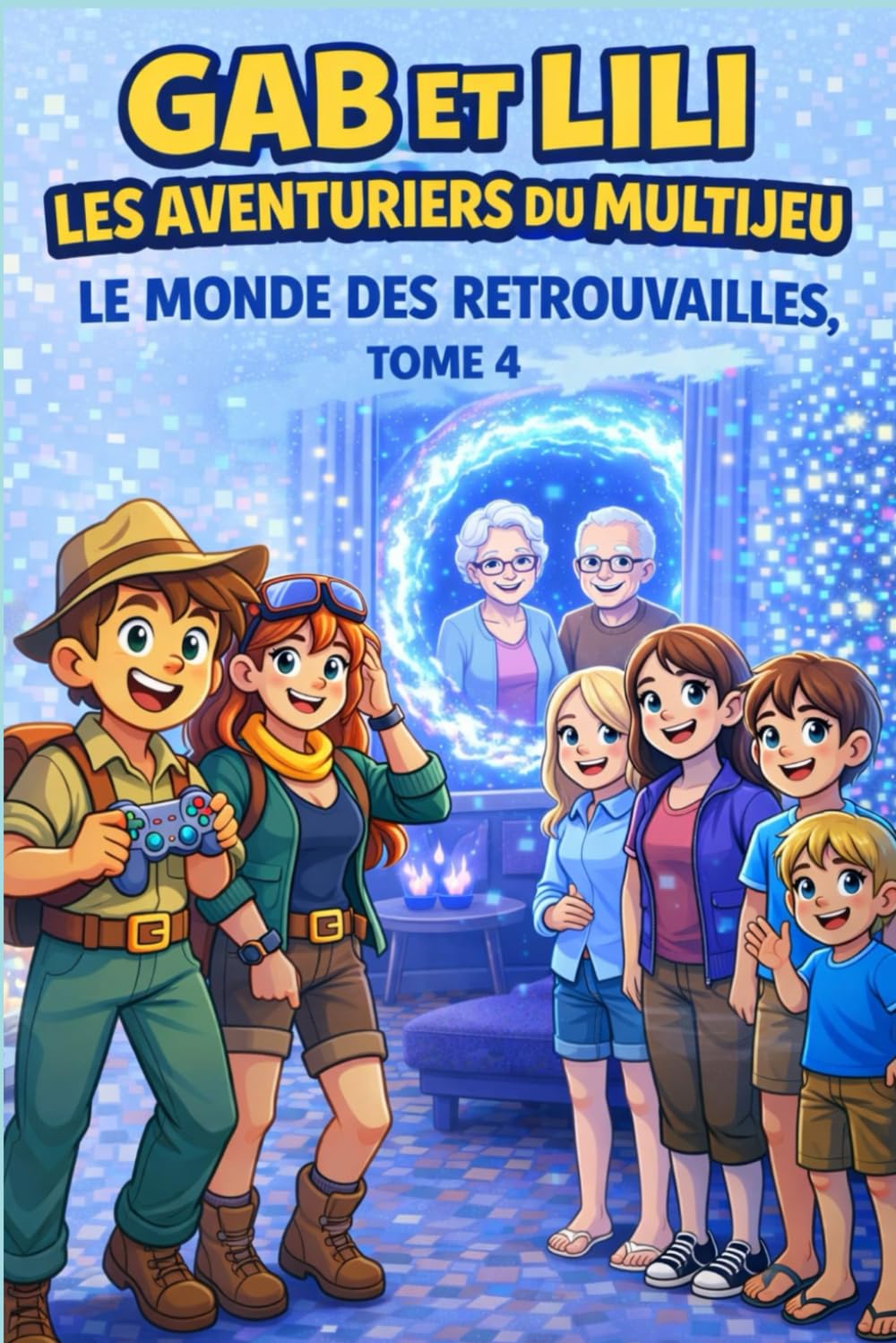 Gab et Lili les aventurier du multijeu: Tome 4 : Le monde des Retrouvailles