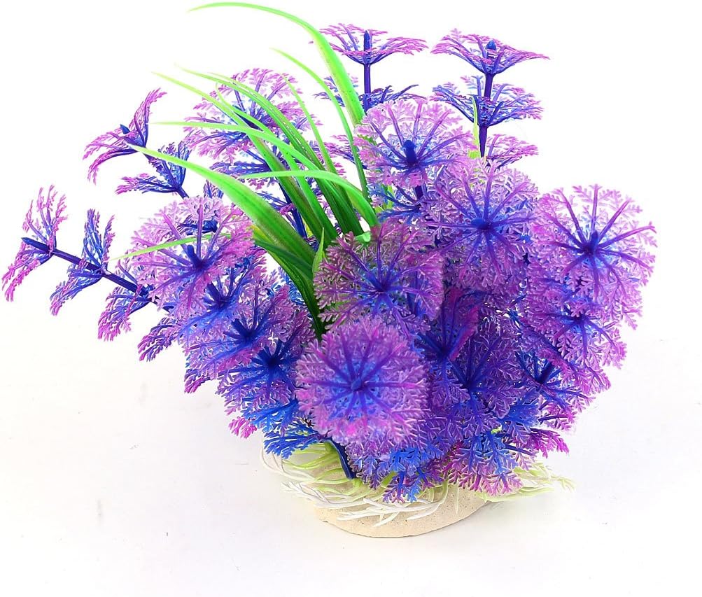 uxcell Plastic Artificial Aquarium Plant Decoration