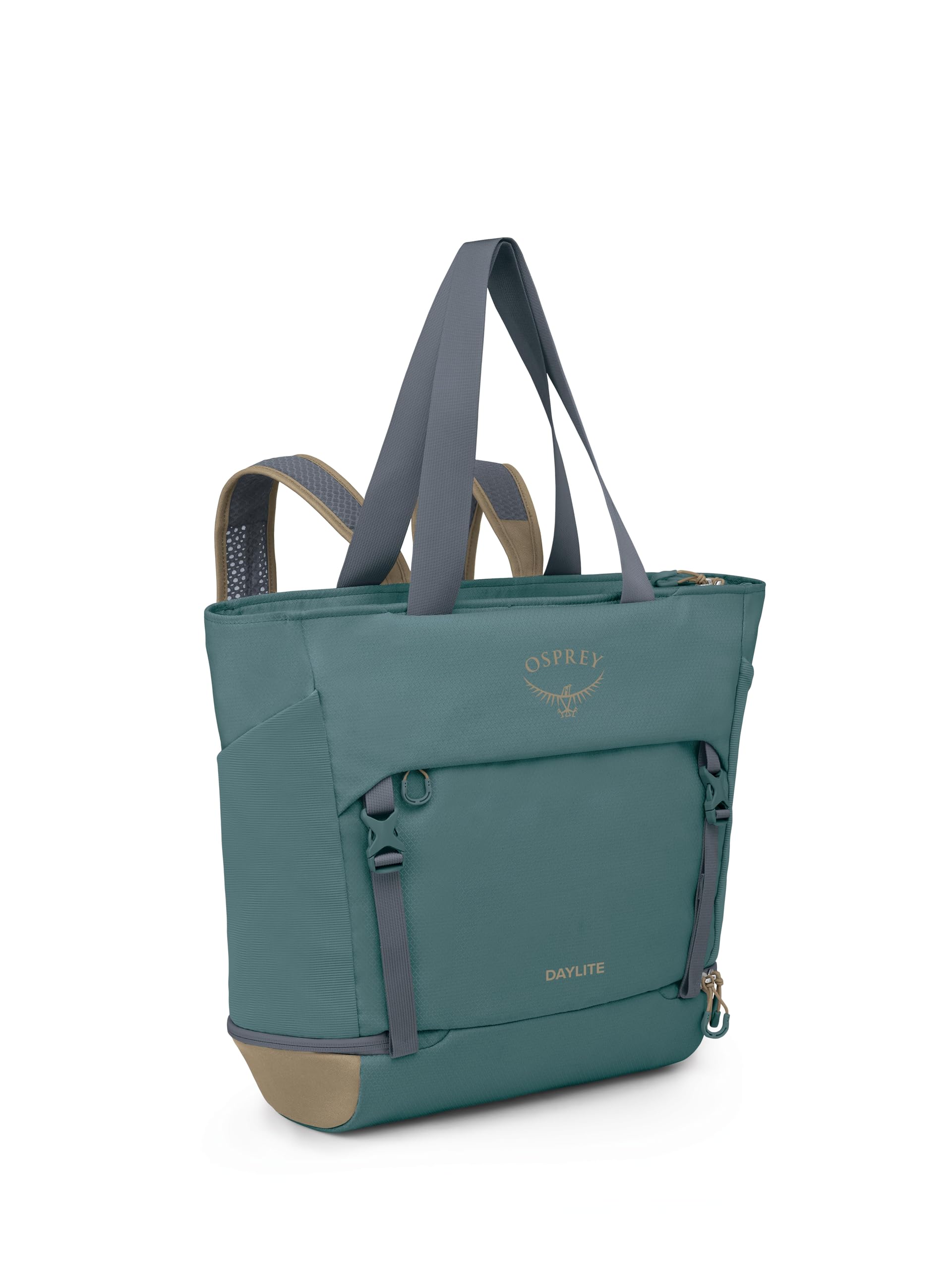 Osprey Daylite Large Tote Pack, Cascade Blue/Latte Brown