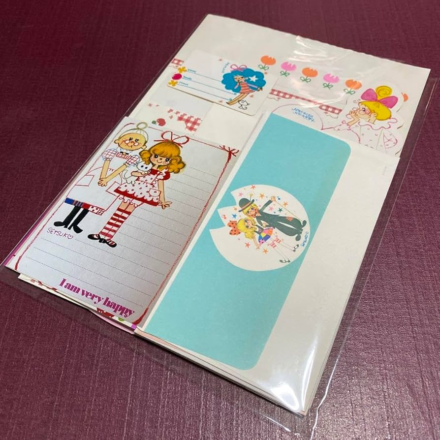 Amazon.co.jp: 黒柳徹子 田村セツコ コラボ グッズ セットレター