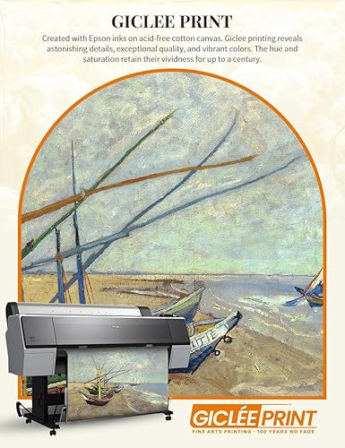 Vista 735 de DECORARTS - Almond Blossom Tree - Vincent Van Gogh Art Reproduction. Giclee Canvas Prints Wall Art for Home Decor 30x24