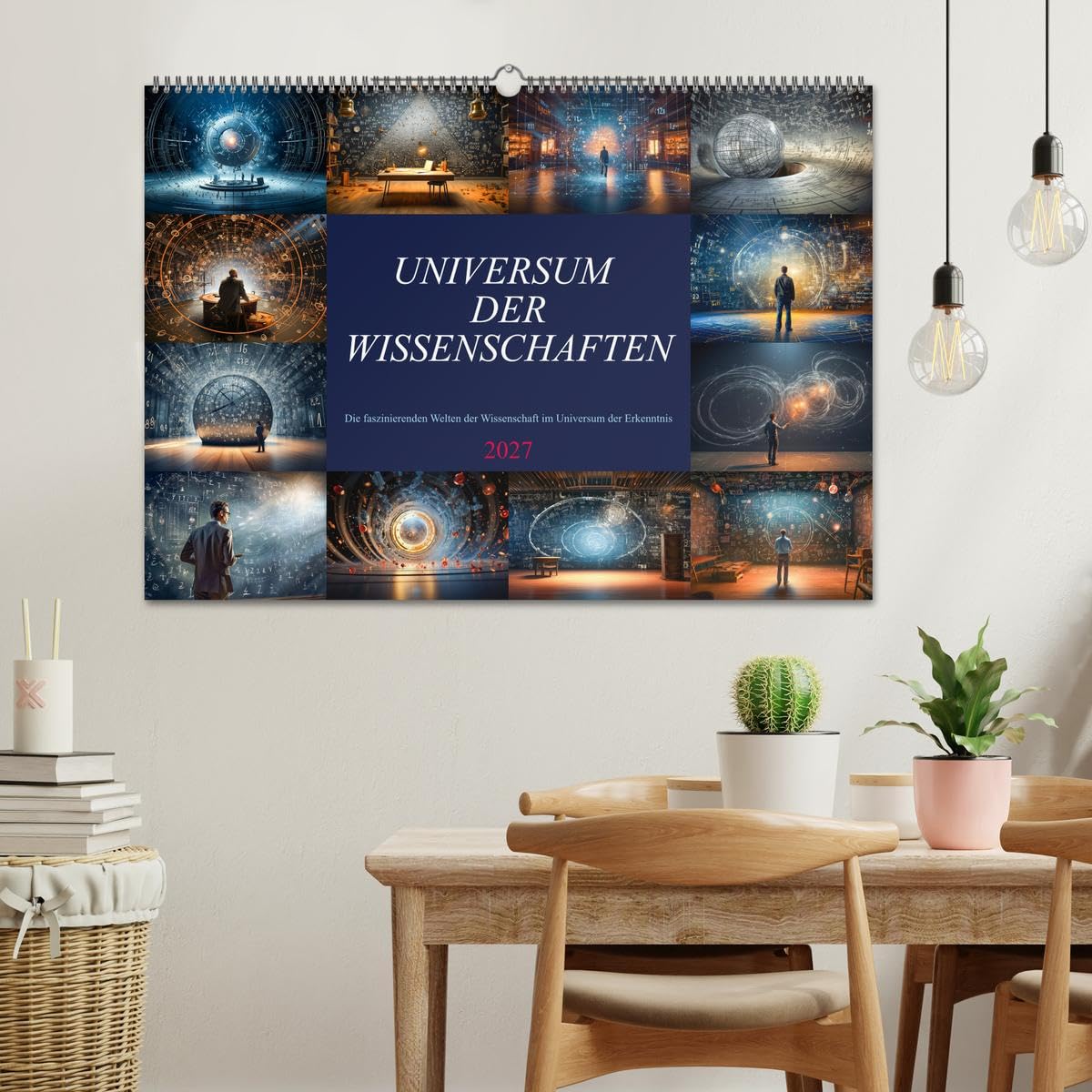 CALVENDO - Universum der Wissenschaften (Wandkalender 2027 DIN A2 quer), Monatskalender: Sie haben ihn gefunden, den einzigartigen Wandschmuck für ihr zu Hause oder ihr Büro.