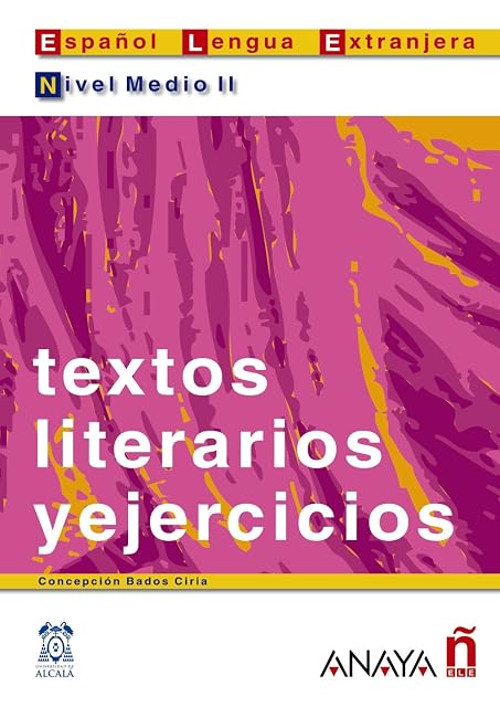 Portada de Textos literarios y ejercicios. Nivel medio II